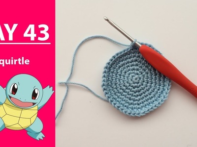 Pokemon Squirtle: 4th project || 100DaysOf10MinuteCrochet || Day 43