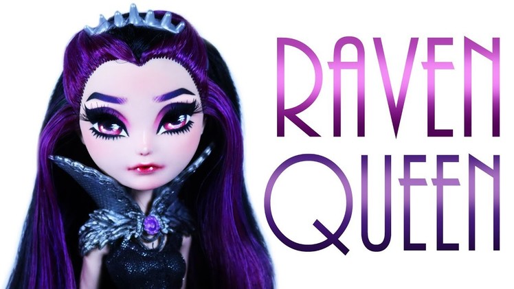 Raven Queen Doll Repaint  [EVER AFTER HIGH]