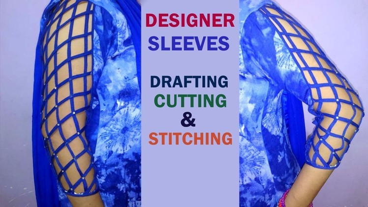Sleeves design for kurti cutting and stitching step by step tutorial