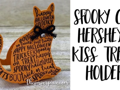 Spooky Cat Hershey's Kiss Treat Holder