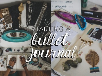 Starting A Bullet Journal. Mini Tour