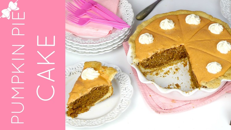 Thanksgiving Pumpkin Pie Cookie Cake. Lindsay Ann Bakes