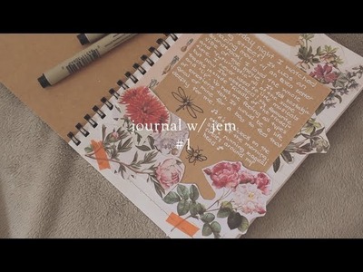 The flower garden (journal with jem) #1