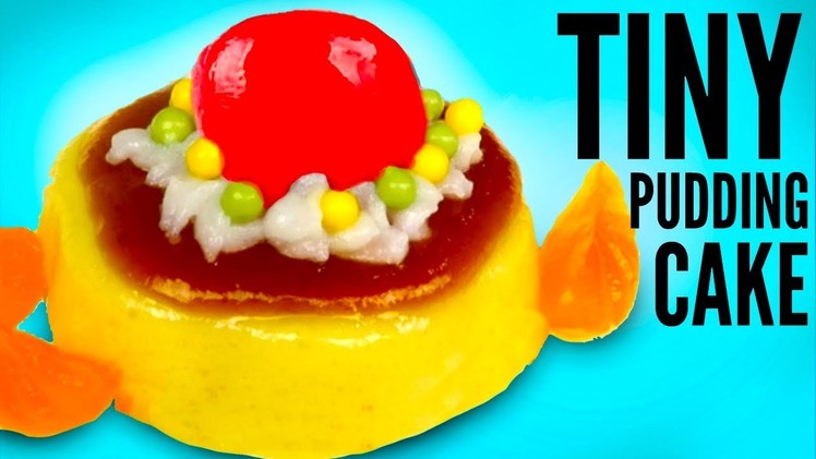 TINY PUDDING CAKE DIY | How To Make Mini Jello Popin Cookin!