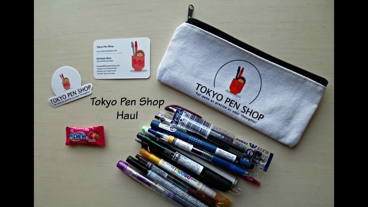 Tokyo Pen Shop Haul and Unboxing!