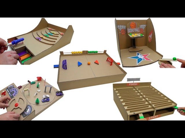 TOP 5 Best Games made of cardboard Desktop game