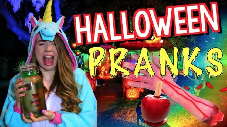 Top Halloween Pranks to Try on Family & Friends!