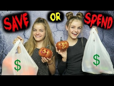 Trying Halloween Dollar Store Products ~ Save or Spend ~ Jacy and Kacy