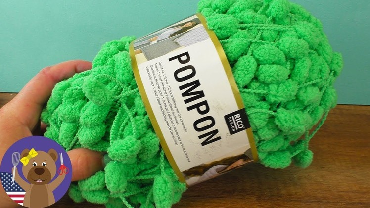 Wool Experiment | Pompon Wool | Pompon Scarf TRY