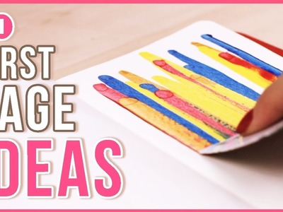 10 Ideas for the First Page in Your Sketchbook | Art Journal Thursday Ep. 19
