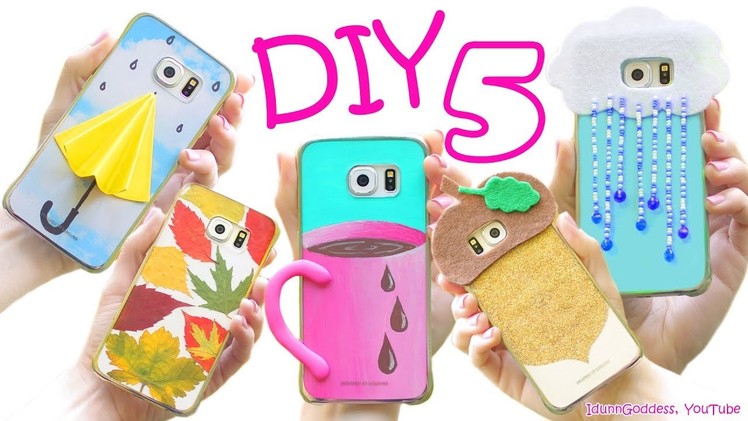 5 DIY Fall Phone Cases - How To Make Cute Phone Cases For Autumn