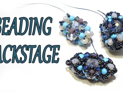 A shiny beaded component for the next tutorial - Beaded creations - DIY beading