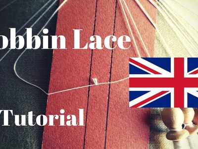 Bobbin lace - How to make the lacemaker knot (ENG)