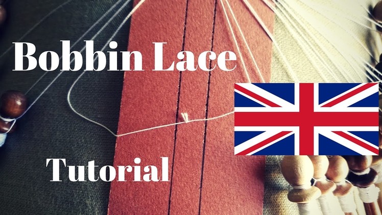 Bobbin lace - How to make the lacemaker knot (ENG)