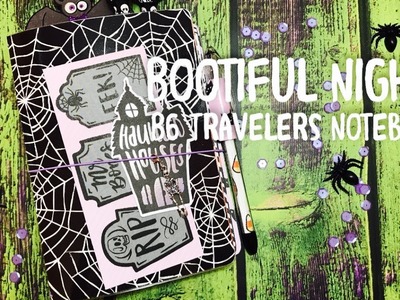 ???? Bootiful Nights B6 Travelers Notebook ????