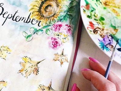 Bullet Journal | September Set Up | Plan With Me