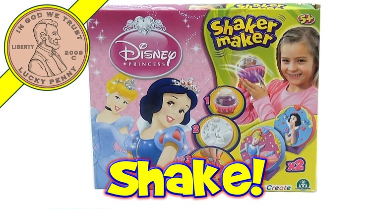 Disney Princess Shaker Maker, Cinderella and Snow White