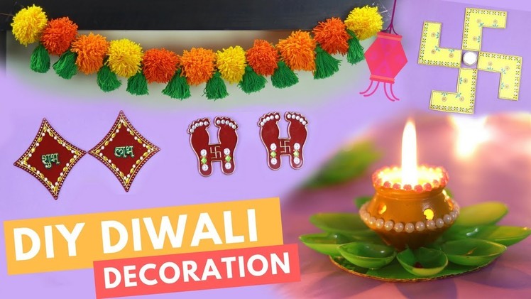 DIY: 5 Best Diwali Room Decoration Ideas 2017 | #DIYWithDhwani