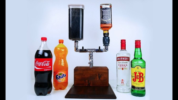 DIY HOME DECOR! #25 Easy Crafts Ideas - DIY Handmade Alcohol Mixer Dispenser