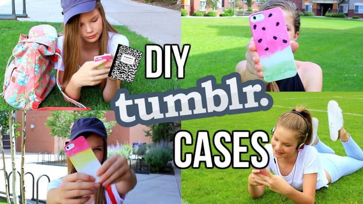 Diy Tumblr Iphone Cases!