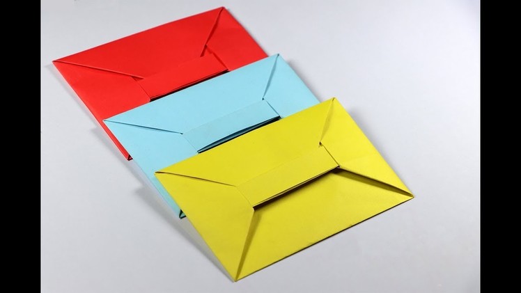 Easy origami envelope tutorial - DIY Paper Crafts