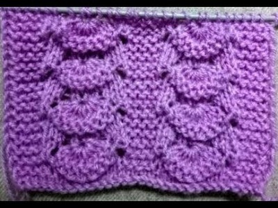 Easy Single Color Knitting Pattern No. 75| Hindi