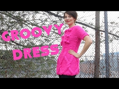Finished Object: Groovy Sweater Dress
