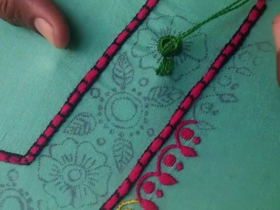 Hand Embroidery: Long stitch. Living stitch Part-1 ????
