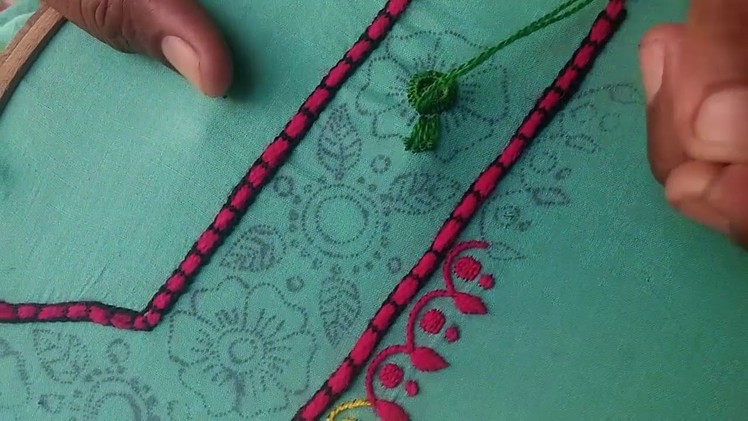 Hand Embroidery: Long stitch. Living stitch Part-1 ????