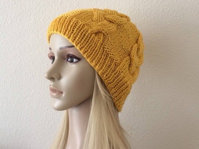 How To Knit A Braided Hat, Lilu's Handmade Corner Video # 187