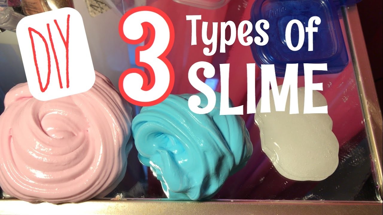 How To Make 3 Types Of Slime! [clear, fluffy, & softserve] |Frida Sofia|