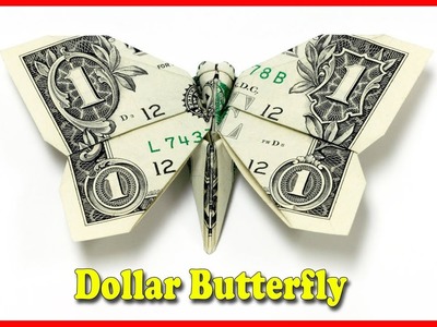 How to Make a Money Origami Butterfly Tutorial DIY