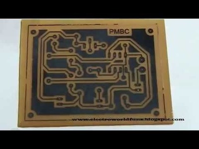 HOW TO MAKE A PCB IN OUR HOME