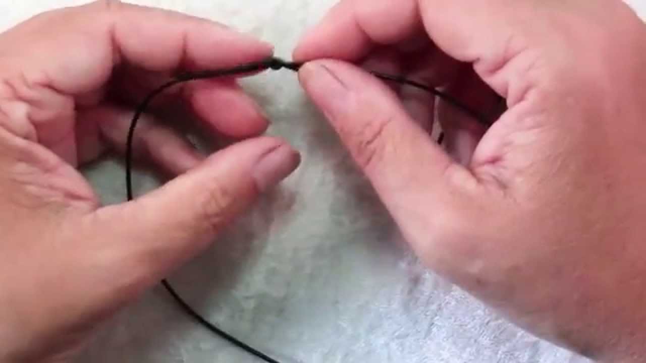 how-to-make-a-sliding-knot-closure