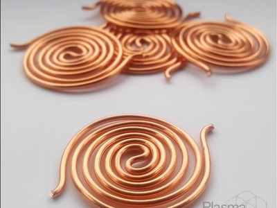 How to Make Copper Spirals. Step-by-step video!