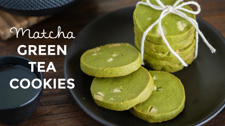 How To Make Green Tea Cookies (Recipe) 抹茶クッキーの作り方（レシピ）