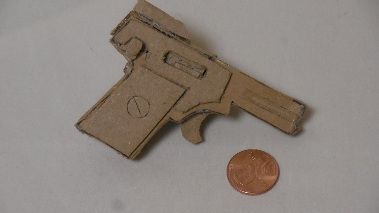 How to make my Cardboard 2.7mm Kolibri Pistol