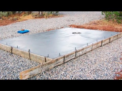How to Pour Concrete Slabs