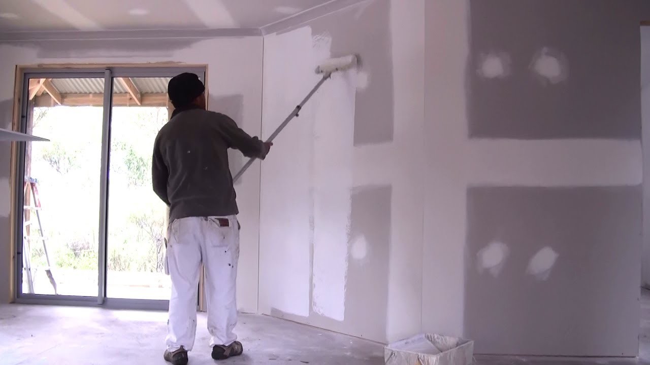 How To Prime A Wall How To Apply Primer Sealer To New Drywall or