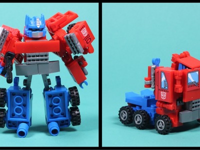 Kre-o Transformers Optimus Prime - Kreon Battle Changer Building Toy - Unboxing, Speed Build & Play
