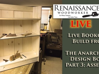Live Bookcase Build Part 3: Assembly