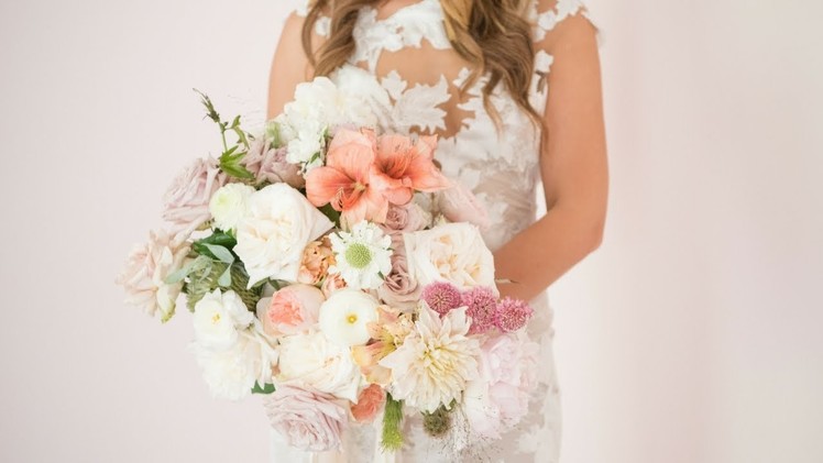 Mayesh Design Star: Garden Style Bridal Bouquet