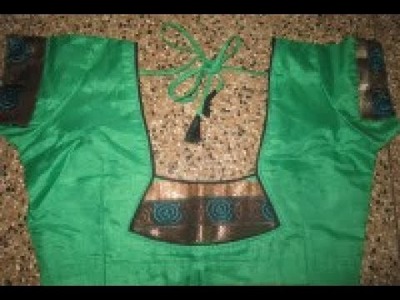 Model blouse cutting and stitching video in tamil