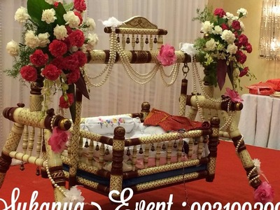 Naming ceremony Decoration by Sukanya Events Call @ 9921993996 or Whatsapp @ 9921993996