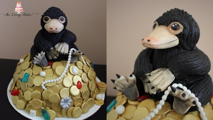 Niffler Fantastic Beasts And Where To Find Them Cake Tutorial!
