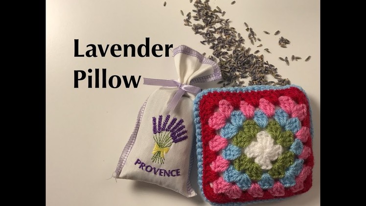 Ophelia Talks about Crocheting a Lavender Pillow