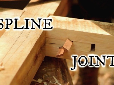 Our timberframe cabin part VIII: Japanese style spline joint