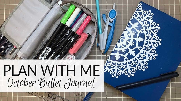 Plan With Me | Bullet Journal | October 2017