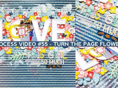 Process Video #55 - Turn the Page Flowers