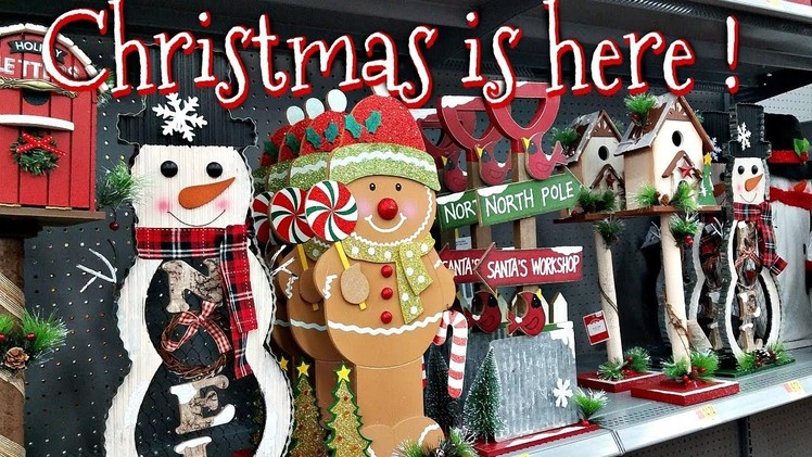 Shop With Me Christmas Walmart Decorations 2017